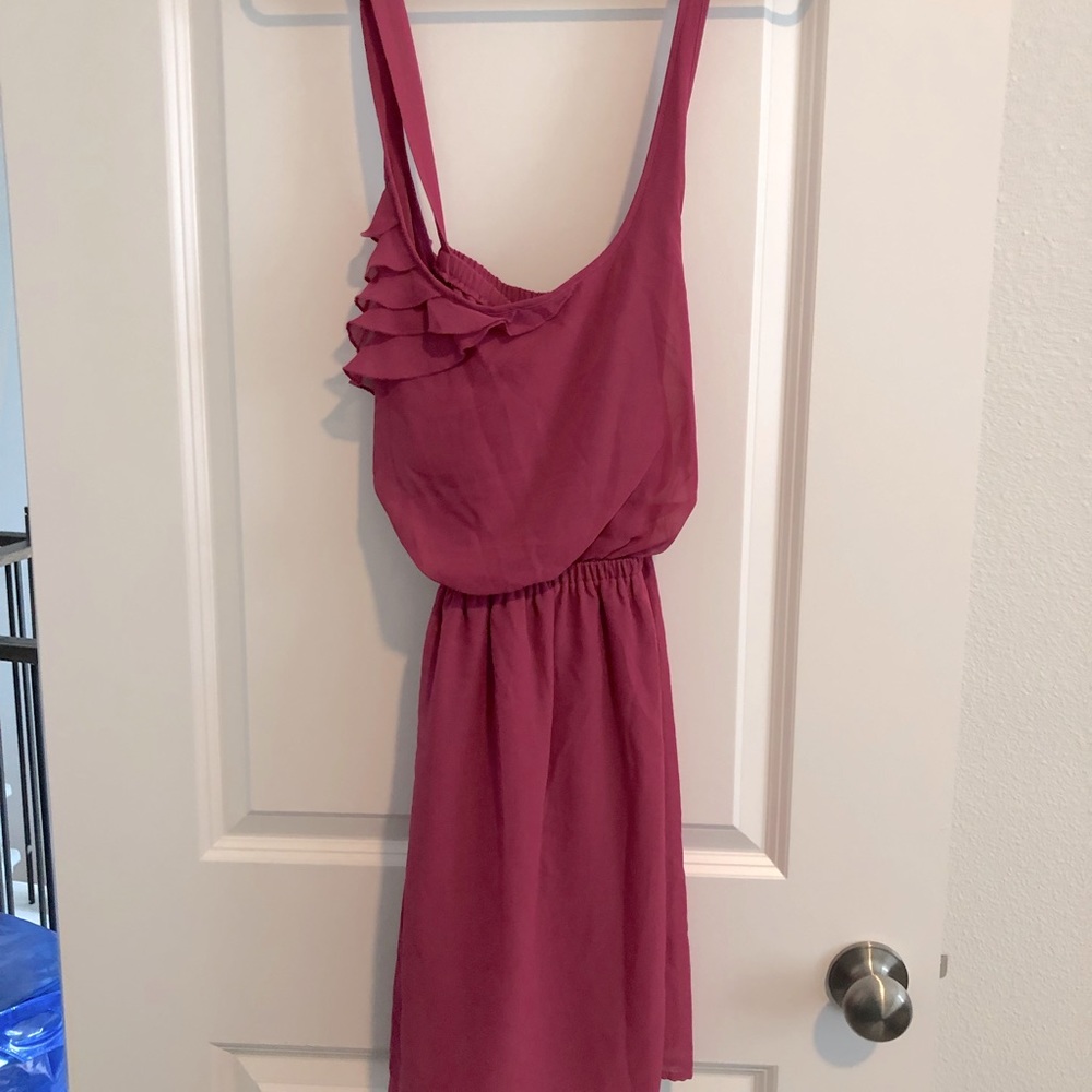 Magenta summer dress